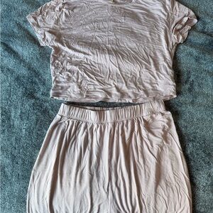 Babaton Light Pink Pajama Set